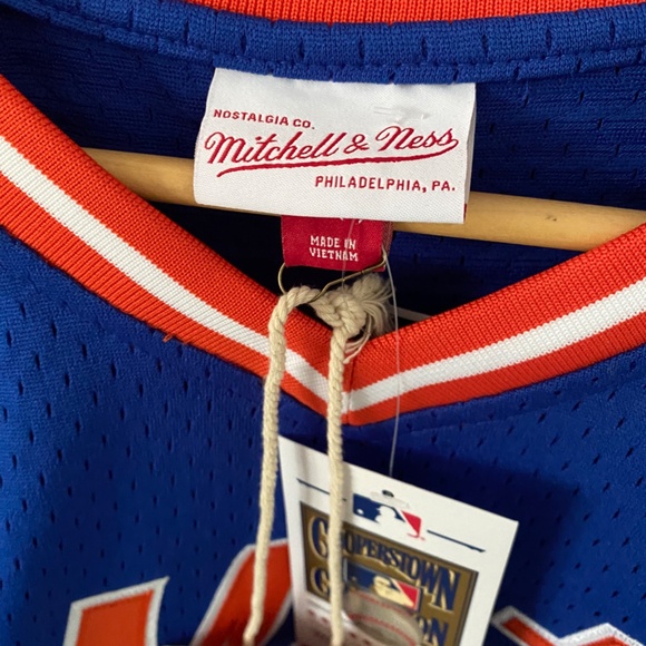 NWT Mitchell & Ness New York Mets Dwight Gooden Jersey, Men's Large - Picture 2 of 13